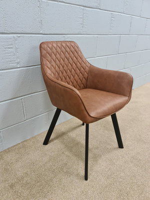 Wyatt Tan Dining Chair