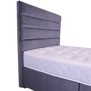 Plush Tubes Floor Standing Headboard