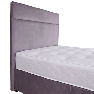 Plush Panel Floor Standing Headboard