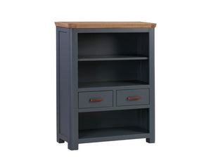 Indigo Low Bookcase