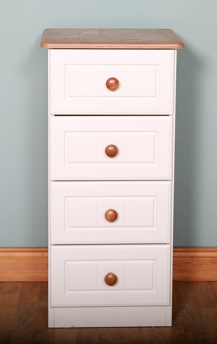 Aurora 4 drawer bedside