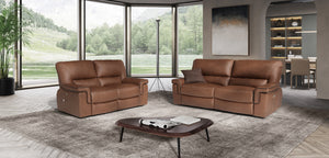 Leonidas Leather 3 Seat Sofa
